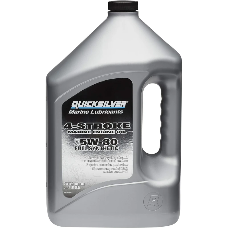 Quicksilver 4-Stroke 5W-30 Marine Engine Oil Full-Syntenthetic
