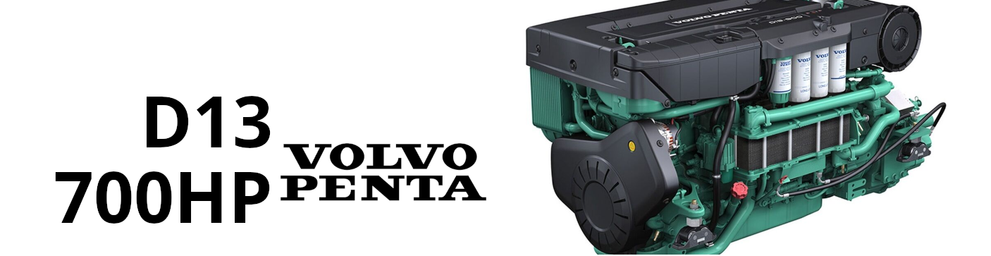 Volvo Penta D13 700 700HP Engine Banner