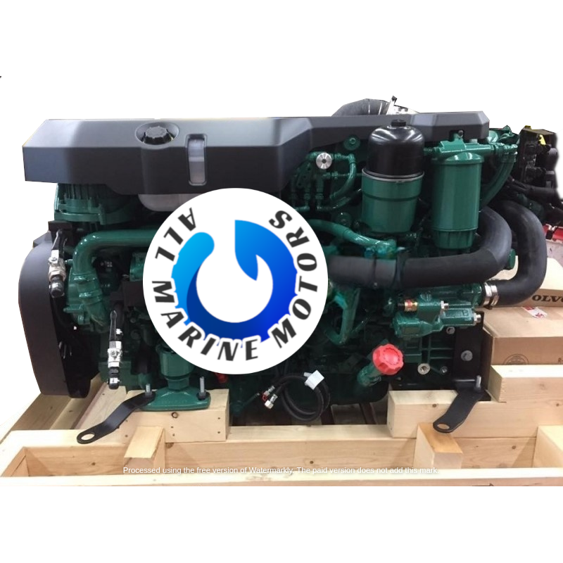 Volvo Penta D8 550Hp Inboard Engine Side