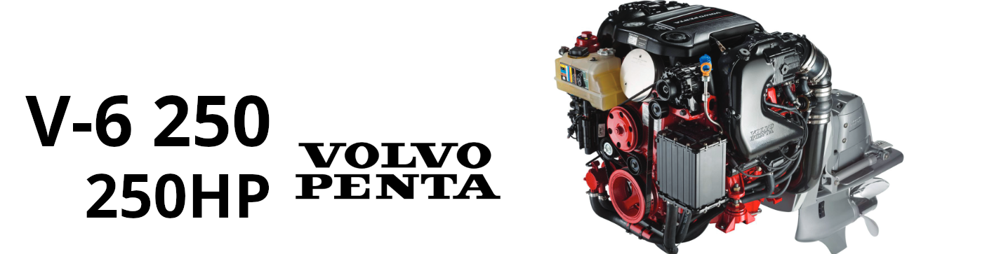 Volvo Penta V6 250HP Banner