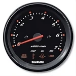New Stock Suzuki 4 inch Black Tachometer
